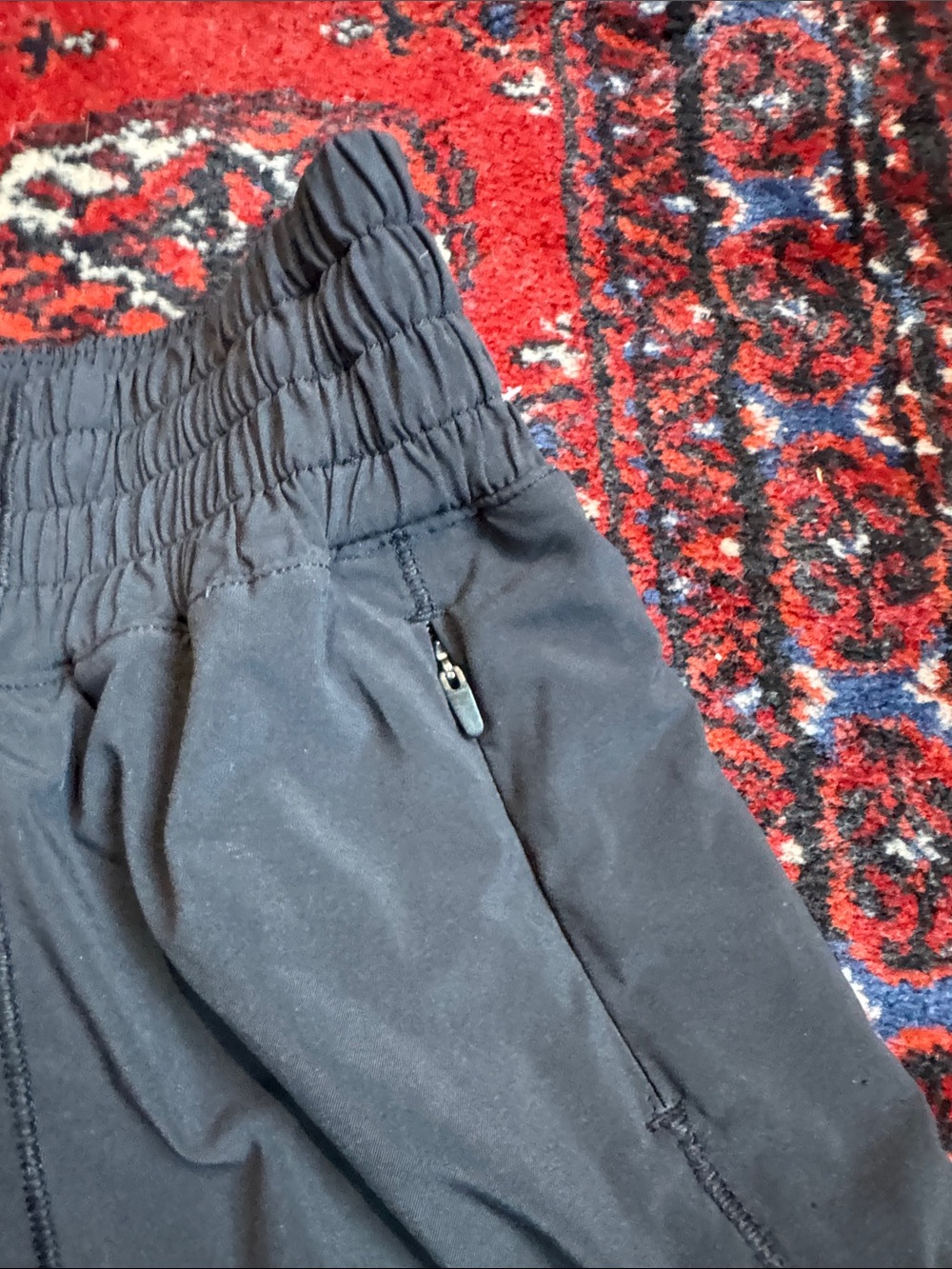 lululemon athletica Black Women's Running Shorts with Elastic Waistband - Picture 3 of 6